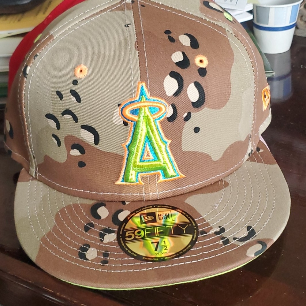 NEW L A ANGELS MILITARY HAT
